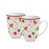 Click Cafe Tazzine Da Caffe E Tazze Mug | Coppia Mugs Chistmas Collection Sweet Christmas 380 Ml