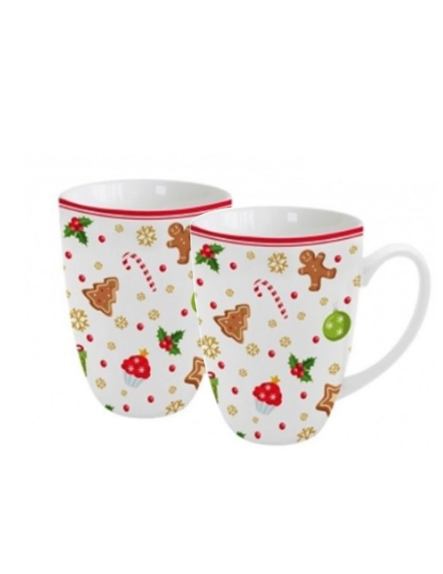 Click Cafe Tazzine Da Caffe E Tazze Mug | Coppia Mugs Chistmas Collection Sweet Christmas 380 Ml