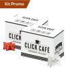 Click Cafe Capsule Domo Compatibili | Box 200 Capsule Miscela Intenso E Forte, Compatibile Domo