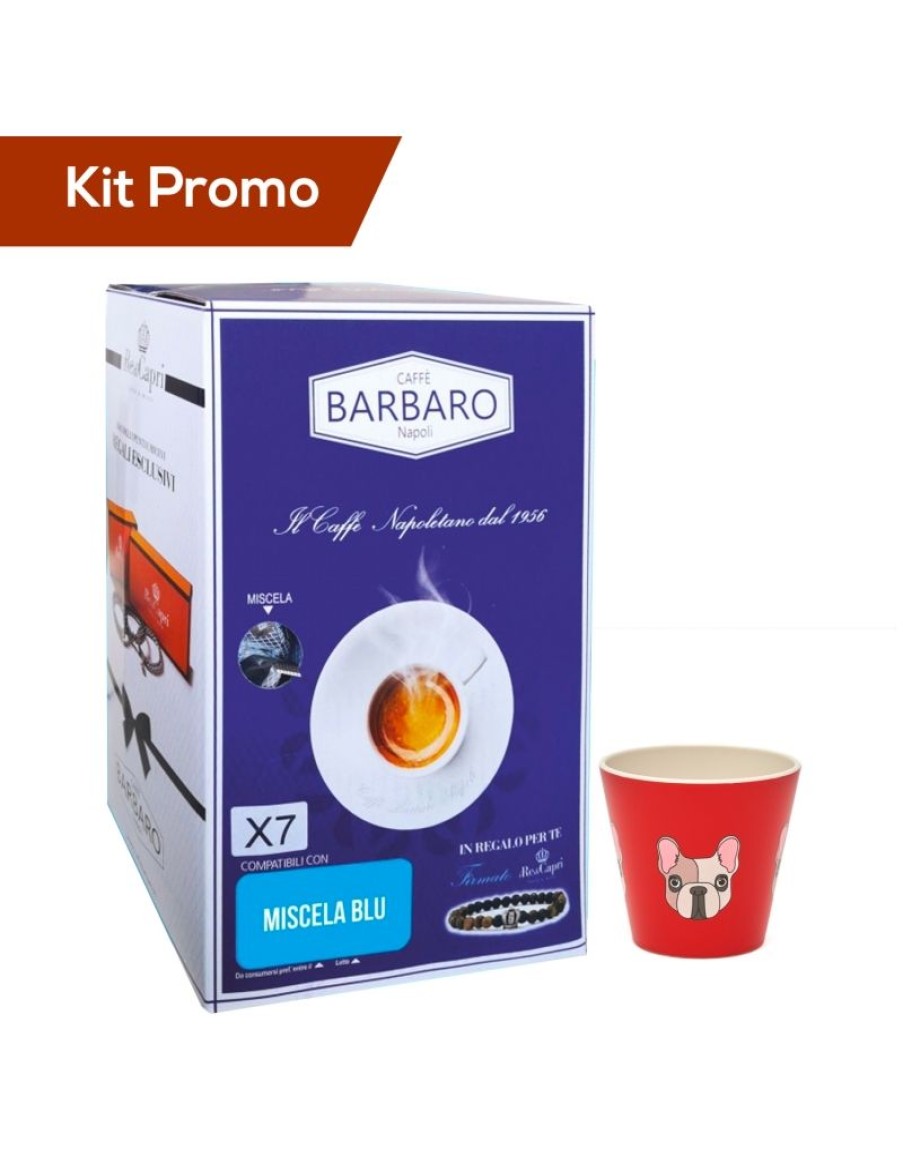 Click Cafe Capsule Illy Iperespresso Compatibili | Kit Capsule Compatibili Illy Iperespresso Miscela Blu Con Bicchierino Quy Cup