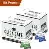 Click Cafe Capsule Compatibili Nespresso | Box 200 Capsule Nespresso Miscela Cremosa E Decaffeinato