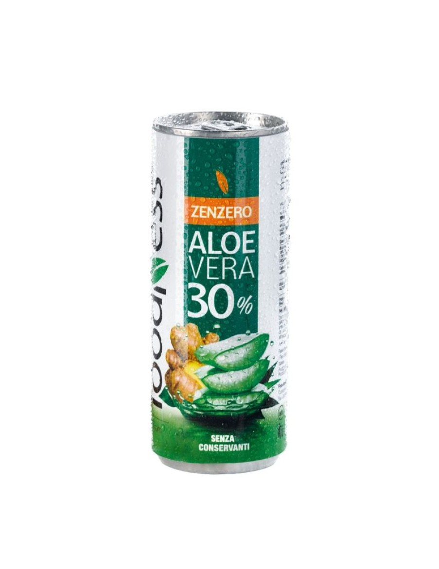 Click Cafe Bevande Energetiche | Aloe Vera Zenzero Senza Conservanti 250 Ml