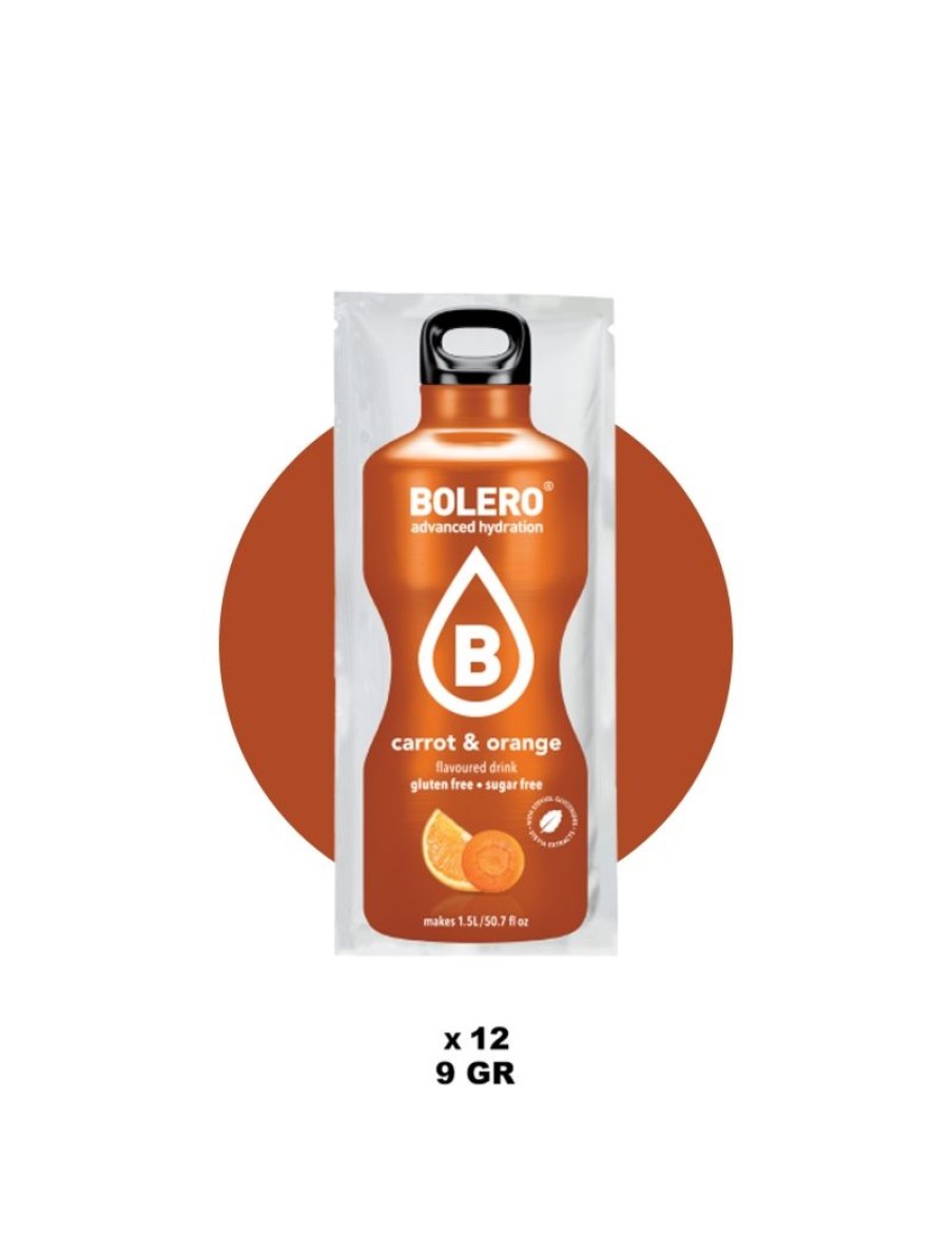 Click Cafe Bevande Energetiche | Bolero Box Da 12 Stick 9Gr Carota E Arancia