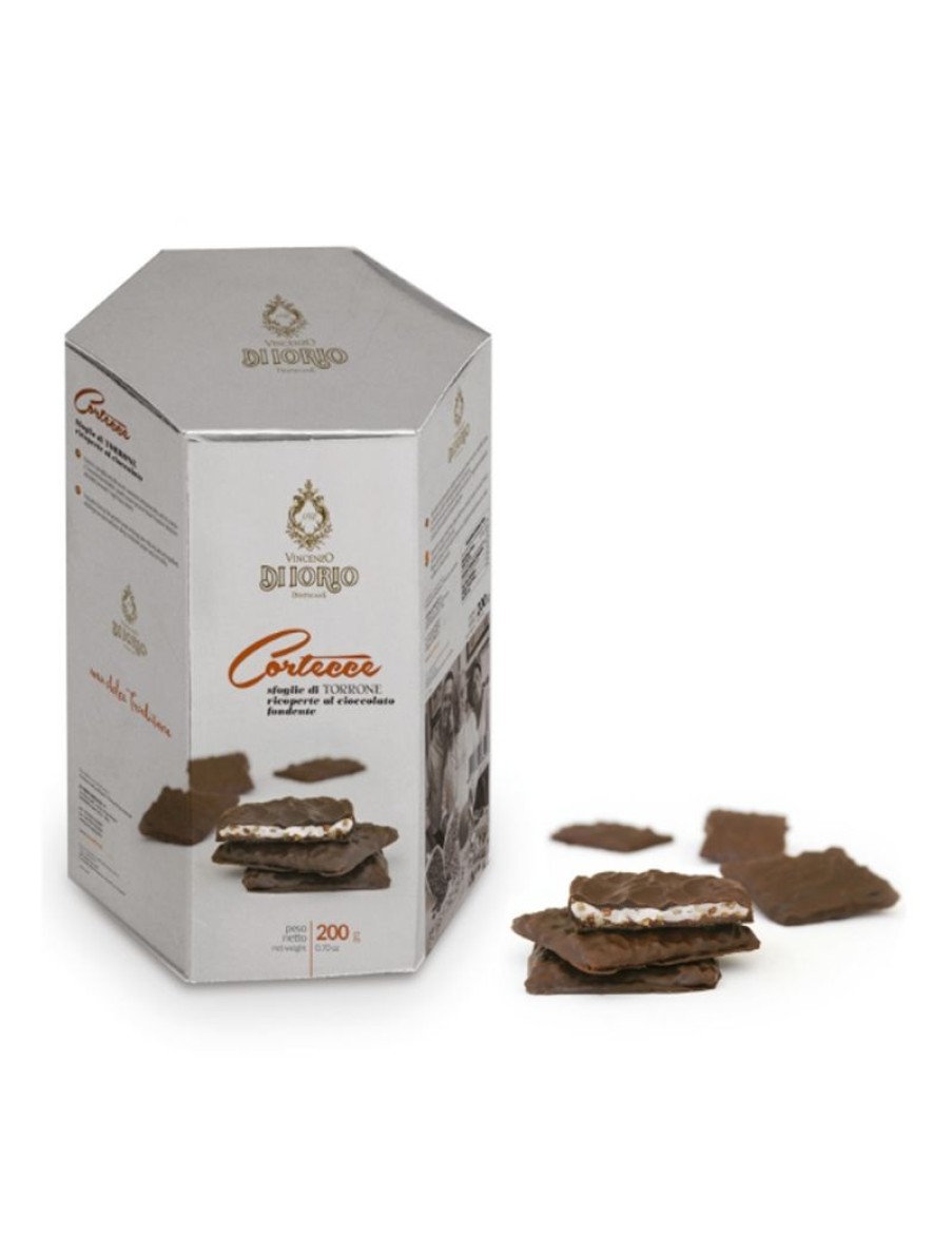 Click Cafe Cioccolato Artigianale | Cortecce Ricoperte Di Cioccolato Fondente 200 Gr