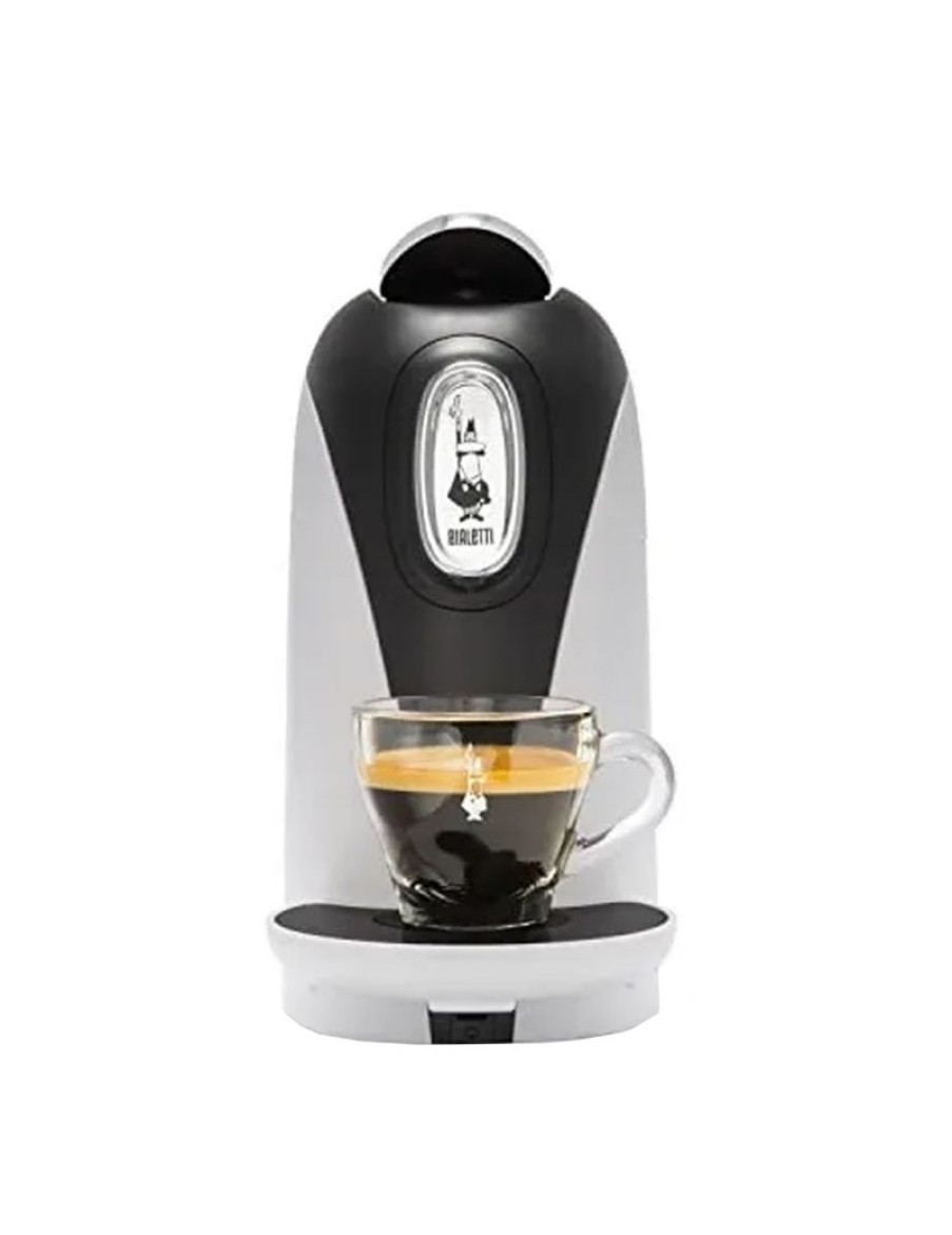 Click Cafe Macchinette Per Caffe In Capsule | Macchina Bialetti Bundle Mignon Bianco + 32 Capsule