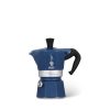 Click Cafe Macchine Moka Per Caffe Macinato | La Mokina Blu Marocco 1/2 Tazza