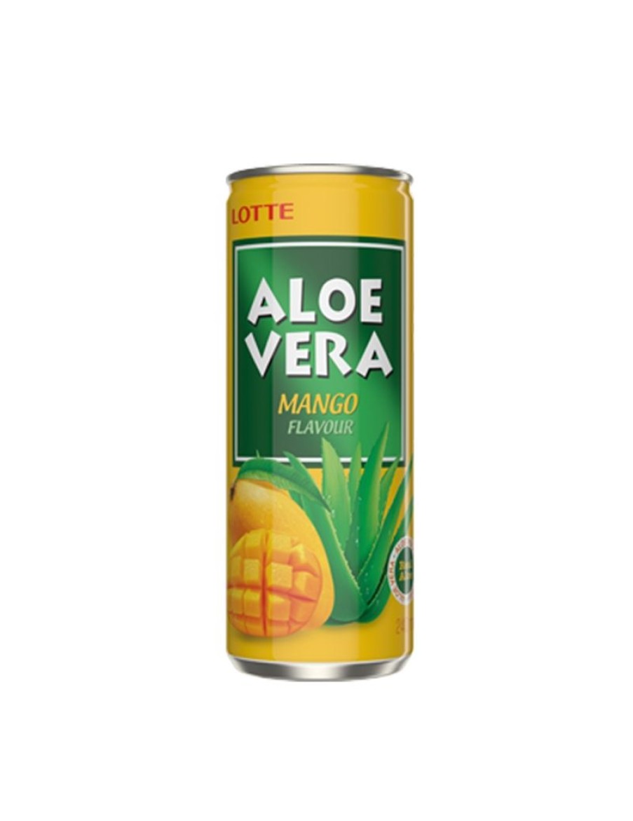 Click Cafe Bevande Energetiche | Aloe Vera Lotte Gusto Mango In Lattina 240 Ml