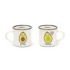 Click Cafe Tazzine Da Caffe E Tazze Mug | Set 2 Tazzine Caffe' Avocado Bon China