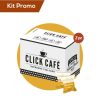 Click Cafe Capsule Compatibili Lavazza* A Modo Mio | Box 200 Capsule Compatibili Lavazza A Modo Mio, Miscela Delicato