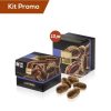 Click Cafe Cioccolato Artigianale | Kit 10 Box Di Noci Pecan Ricoperte Da Ciocccolato E Wafer Croccante