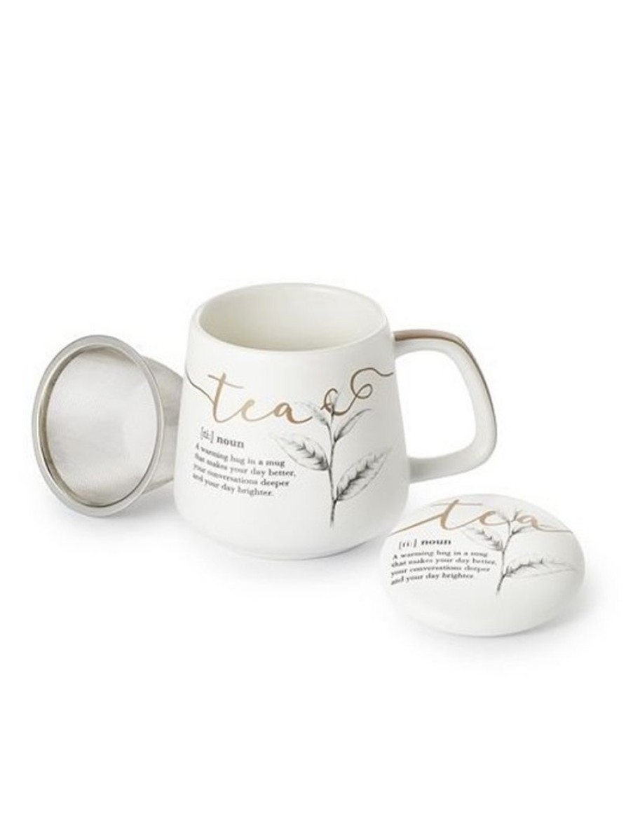 Click Cafe Tazze Da Te E Teiere | Infusiera "Iva" Opaca New Bone China 0.4L