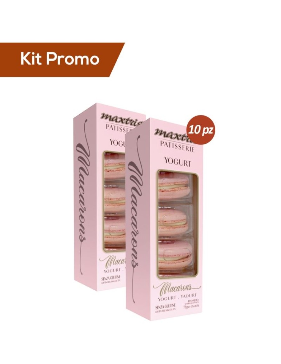 Click Cafe Confetti Maxtris | Kit 10 Pacchi Macarons Maxtris Allo Yogurt