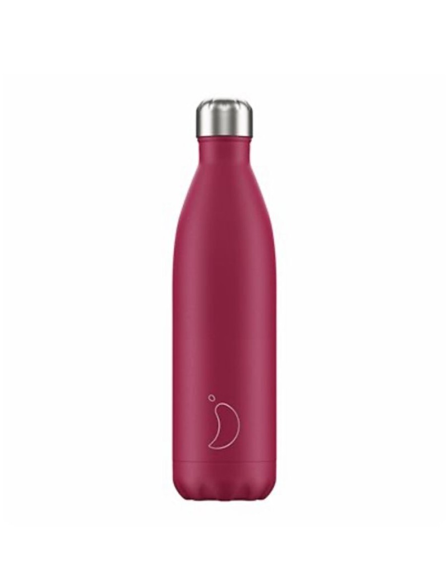 Click Cafe Borracce&Tazze Termiche E Accessori | Chilly'S Bottle Bottiglia Rosa Opaco 750Ml