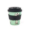 Click Cafe Quy Cup | Bicchiere Cappuccino In Bambu Panda 230 Ml Quy Cup