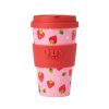 Click Cafe Quy Cup | Tazza Quy Cup Fragole - R Pet - 400 Ml