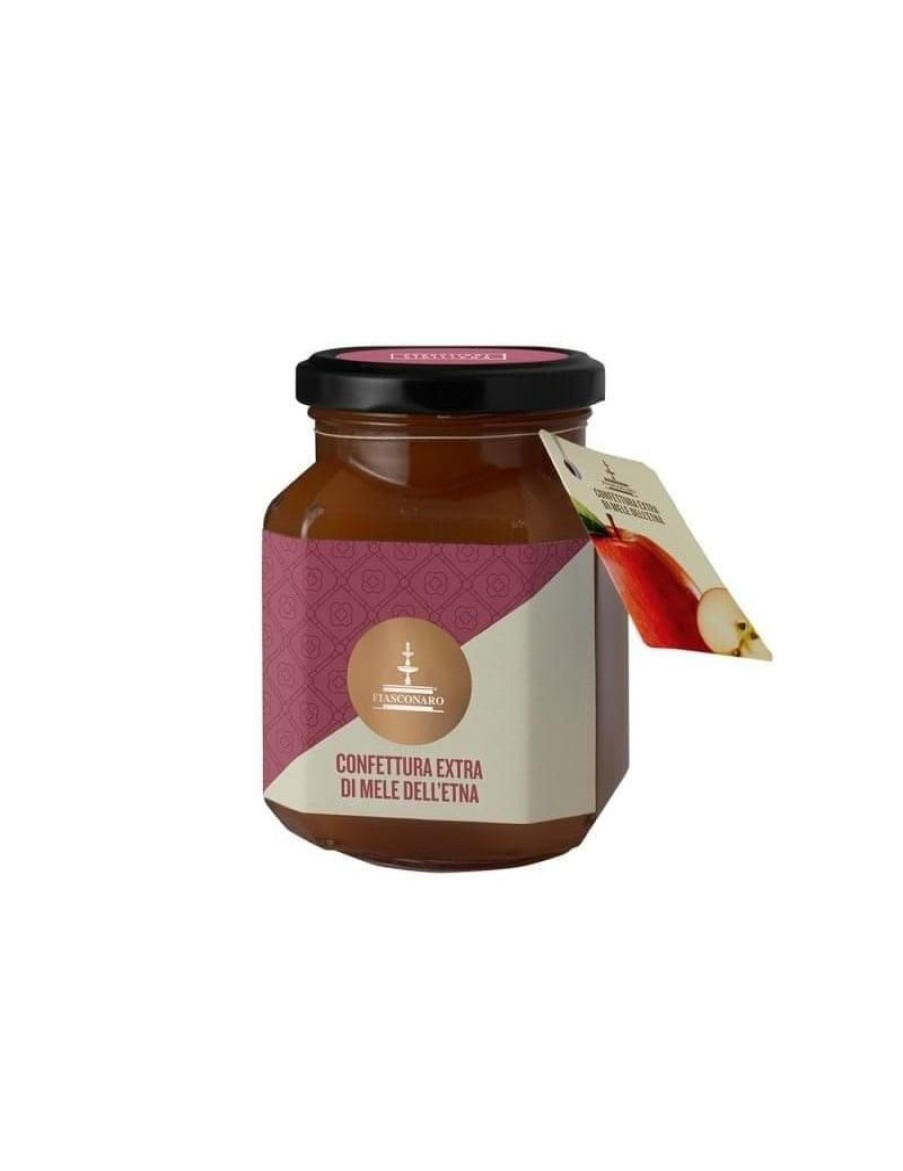 Click Cafe Miele E Marmellata Artigianale E Bio | Confettura Extra Di Mele Dell'Etna 360 Gr