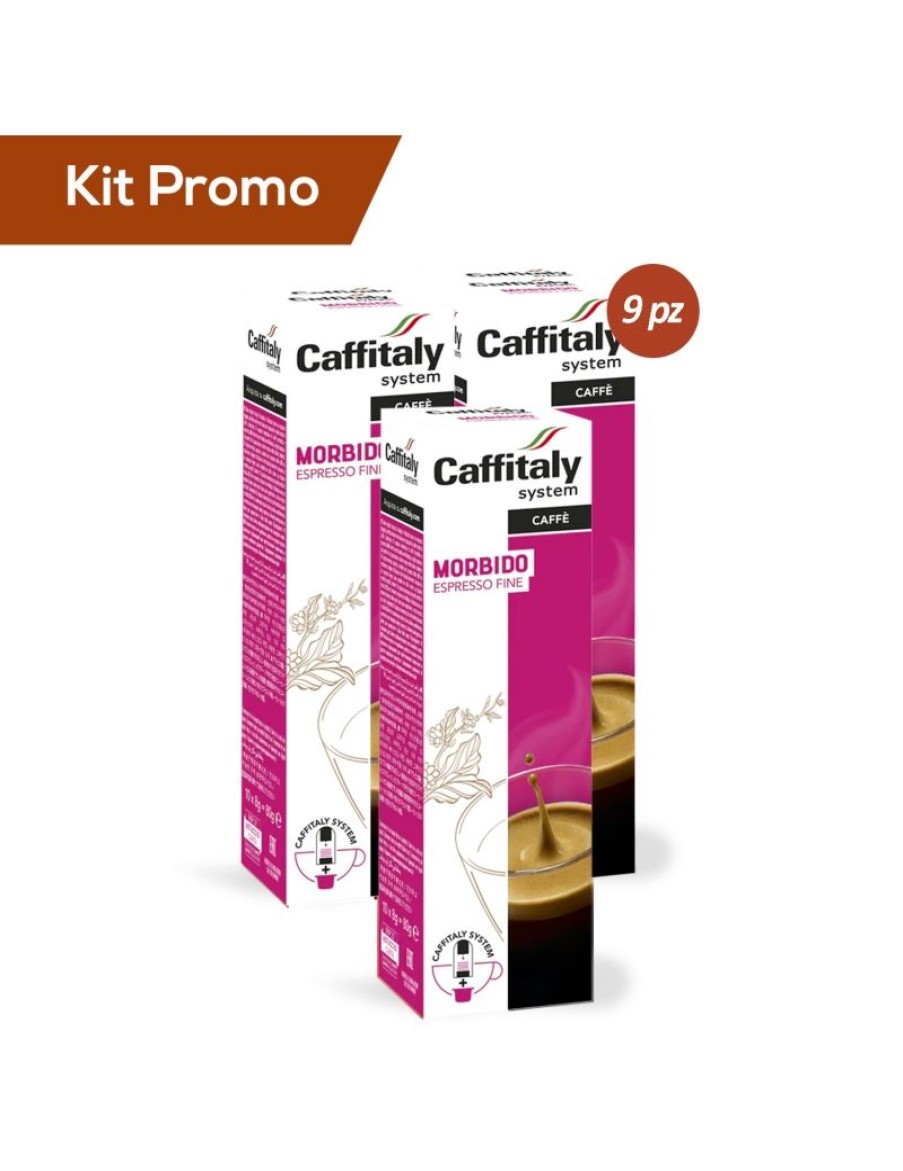 Click Cafe Capsule Caffitaly* Originali | Box 90 Capsule Ecaffe Morbido Caffitaly