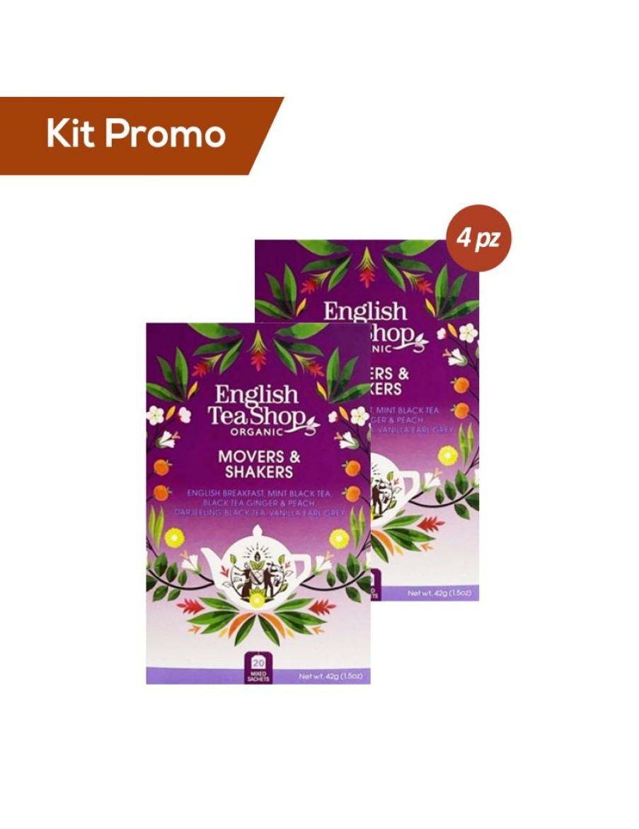 Click Cafe Te E Tisane English Tea Shop | Kit 4 Astucci English Tea Shop, Movers & Shakers