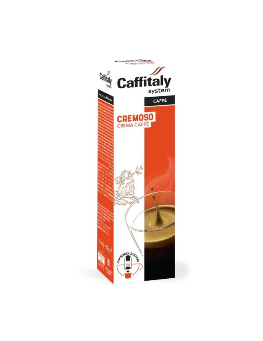 Click Cafe Capsule Caffitaly* Originali | 10 Capsule Cremoso Caffe Crema Ecaffe