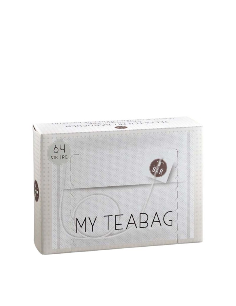 Click Cafe Accessori Da Te E Caffe | Box 64 Filtri Con Cordoncino "My Teabag" 1000 Ml