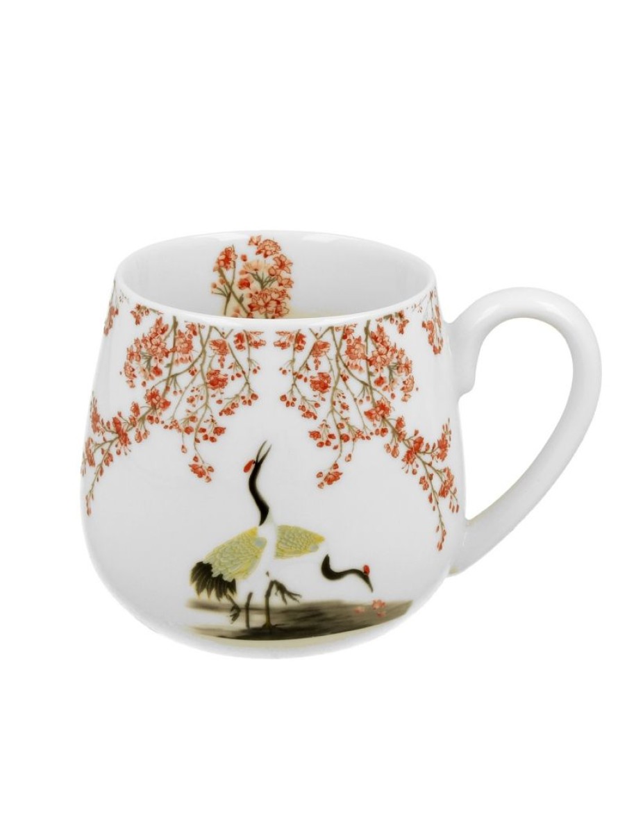 Click Cafe Tazzine Da Caffe E Tazze Mug | Mug Fiori Di Ciliegio Sakura In Confezione Regalo 430 Ml