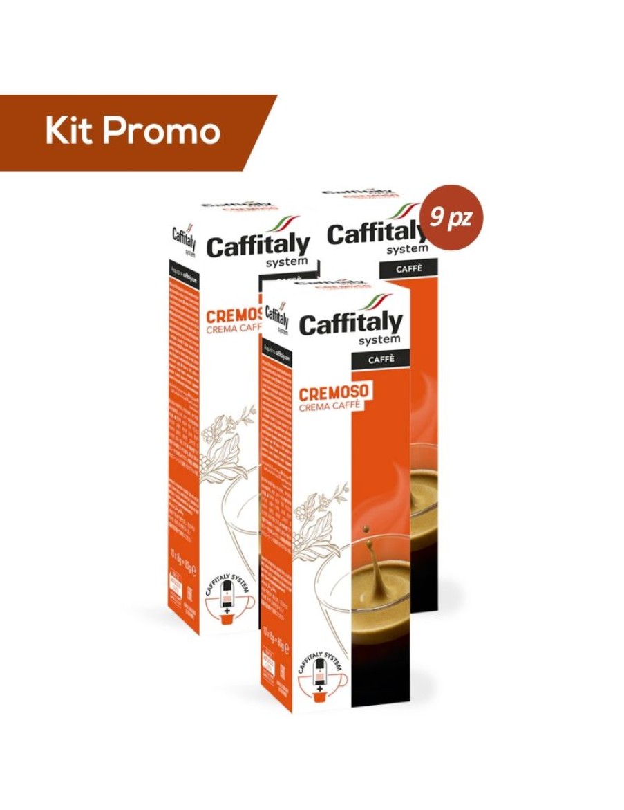 Click Cafe Capsule Caffitaly* Originali | Box 90 Capsule Ecaffe Cremoso Caffitaly