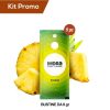 Click Cafe Bevande Energetiche | Box 9 Astucci Di Insaporitore D'Acqua Gusto Ananas Da 8 Gr