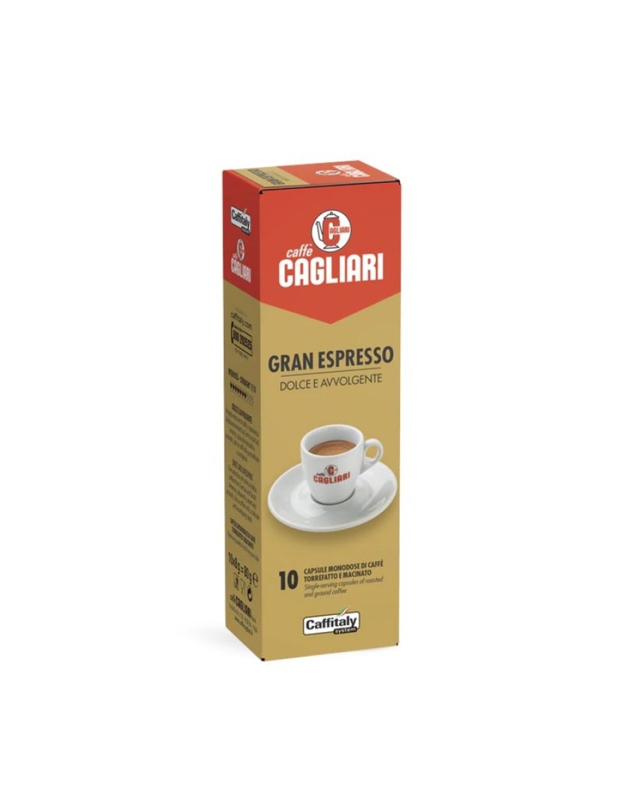 Click Cafe Capsule Caffitaly* Originali | 10 Capsule Grand Espresso Dolce E Delicato Cagliari