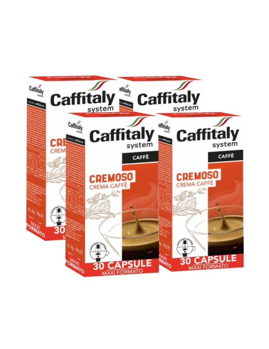 Click Cafe Capsule Caffitaly* Originali | Caffitaly Convenienza 4 Box Da 30 Capsule E Caffe Cremoso