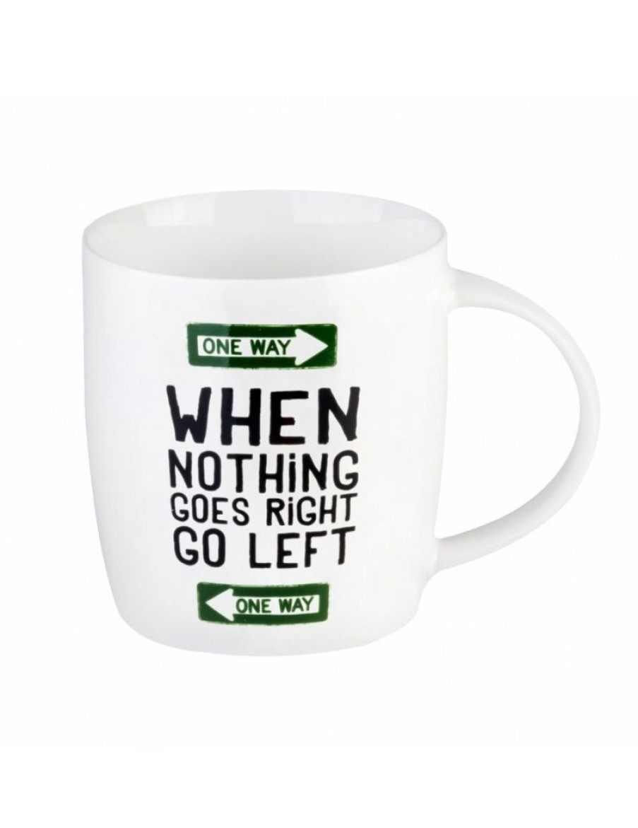 Click Cafe Tazzine Da Caffe E Tazze Mug | Mug Buongiorno Go Left 350Ml Bon China