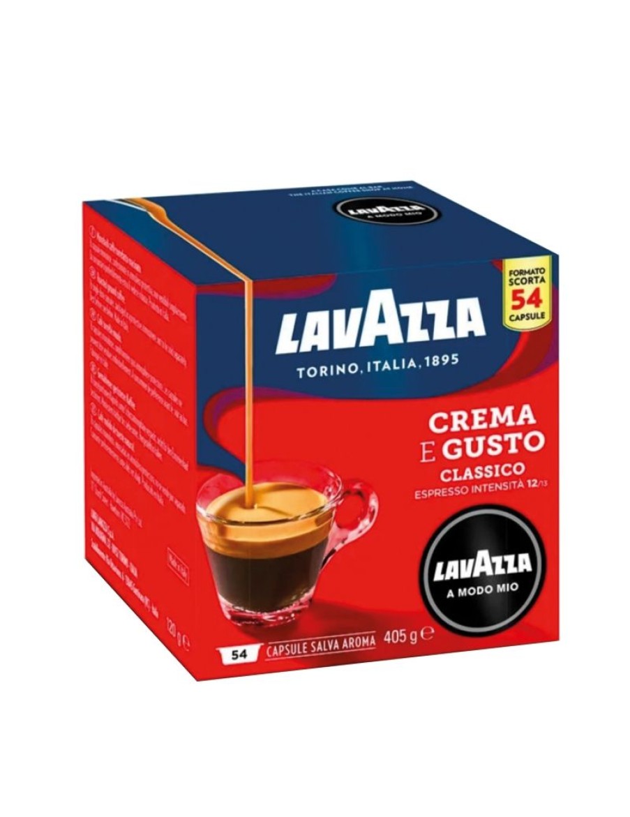 Click Cafe Capsule Lavazza* A Modo Mio Originali | 54 Capsule Lavazza Qualita'Crema E Gusto Intensita' 12