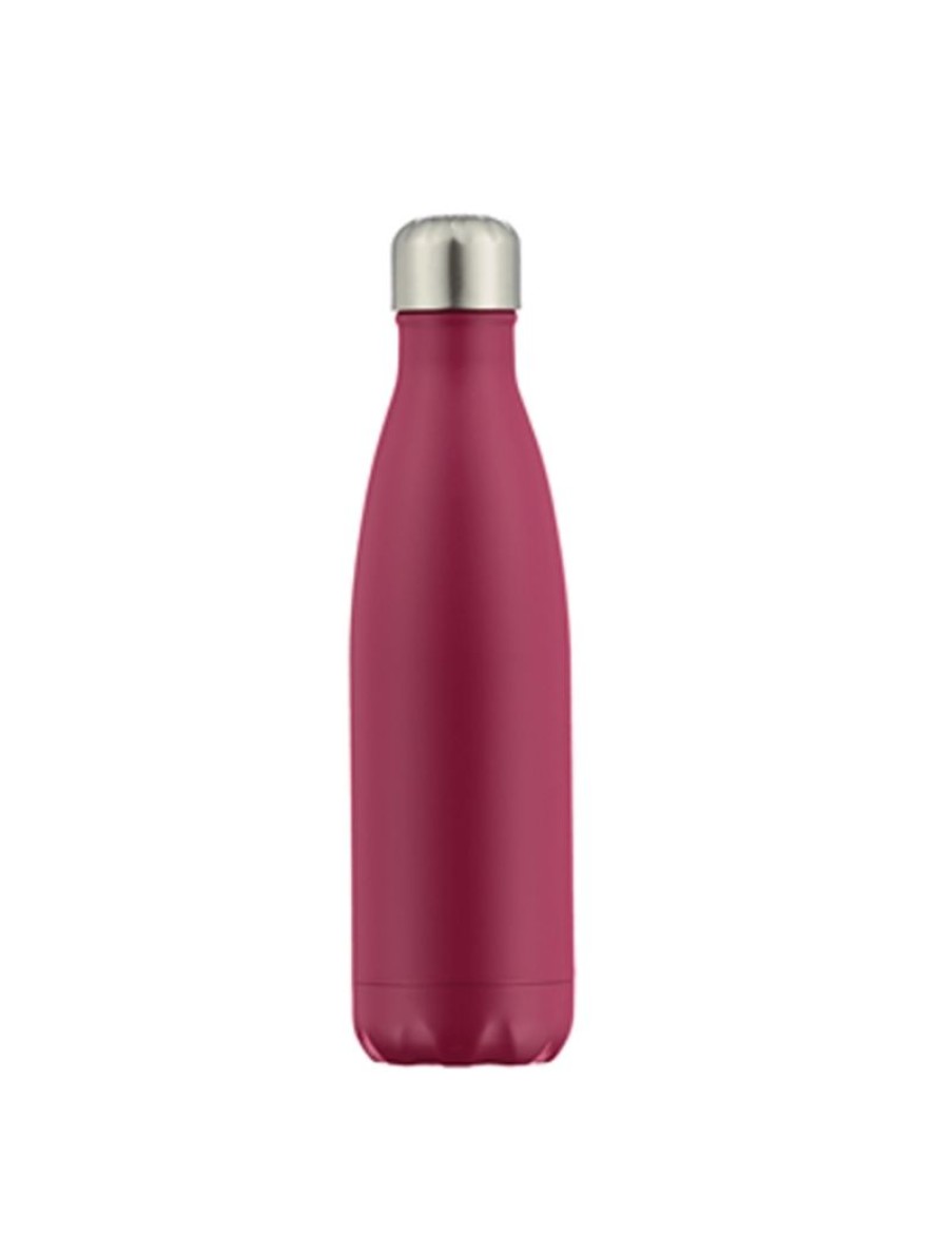 Click Cafe Borracce&Tazze Termiche E Accessori | Chilly'S Bottle Bottiglia Rosa Opaco 500 Ml