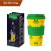 Click Cafe Stick Tea Selezione Gourmet | Kit Stick Tea Te Verde Alla Menta Con Quy Cup Rana 400 Ml