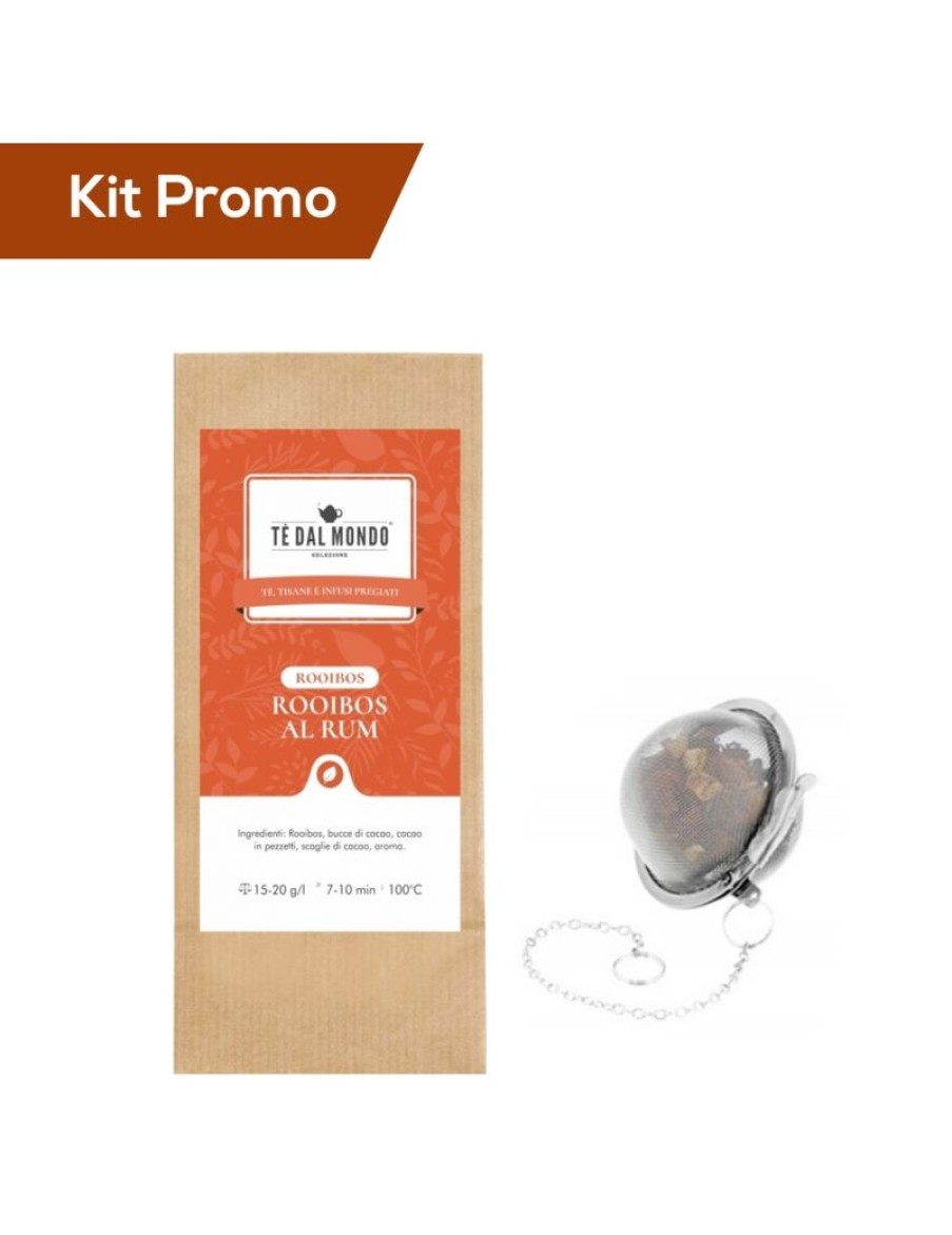 Click Cafe Rooibos In Foglia | Box Te Rooibos Al Rum Con Filtro A Palla