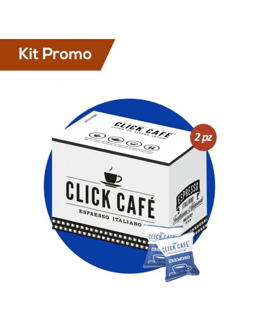 Click Cafe Capsule Compatibili Lavazza* A Modo Mio | Box 200 Capsule Compatibili Lavazza A Modo Mio, Miscela Cremoso