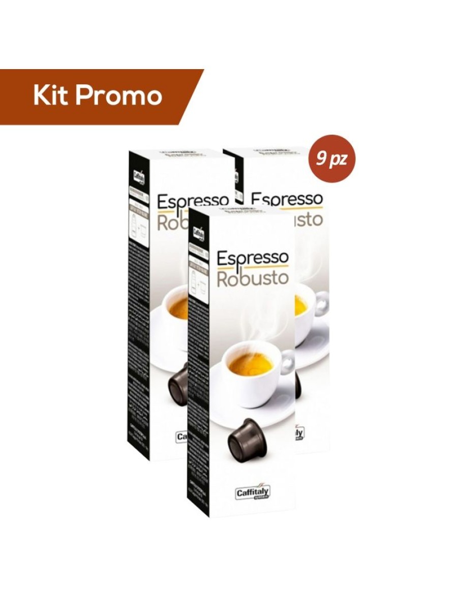 Click Cafe Capsule Caffitaly* Originali | Box 90 Capsule Espresso Robusto Caffitaly