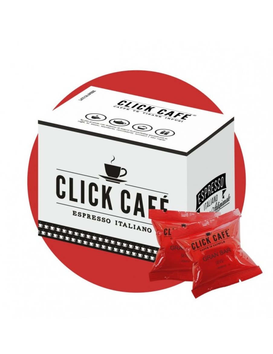 Click Cafe Capsule Compatibili Segafredo | 100 Capsule Segafredo Miscela Intenso