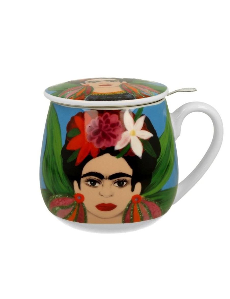 Click Cafe Tazze Da Te E Teiere | Tisaniera Frida Kahlo In Confezione Regalo 430 Ml