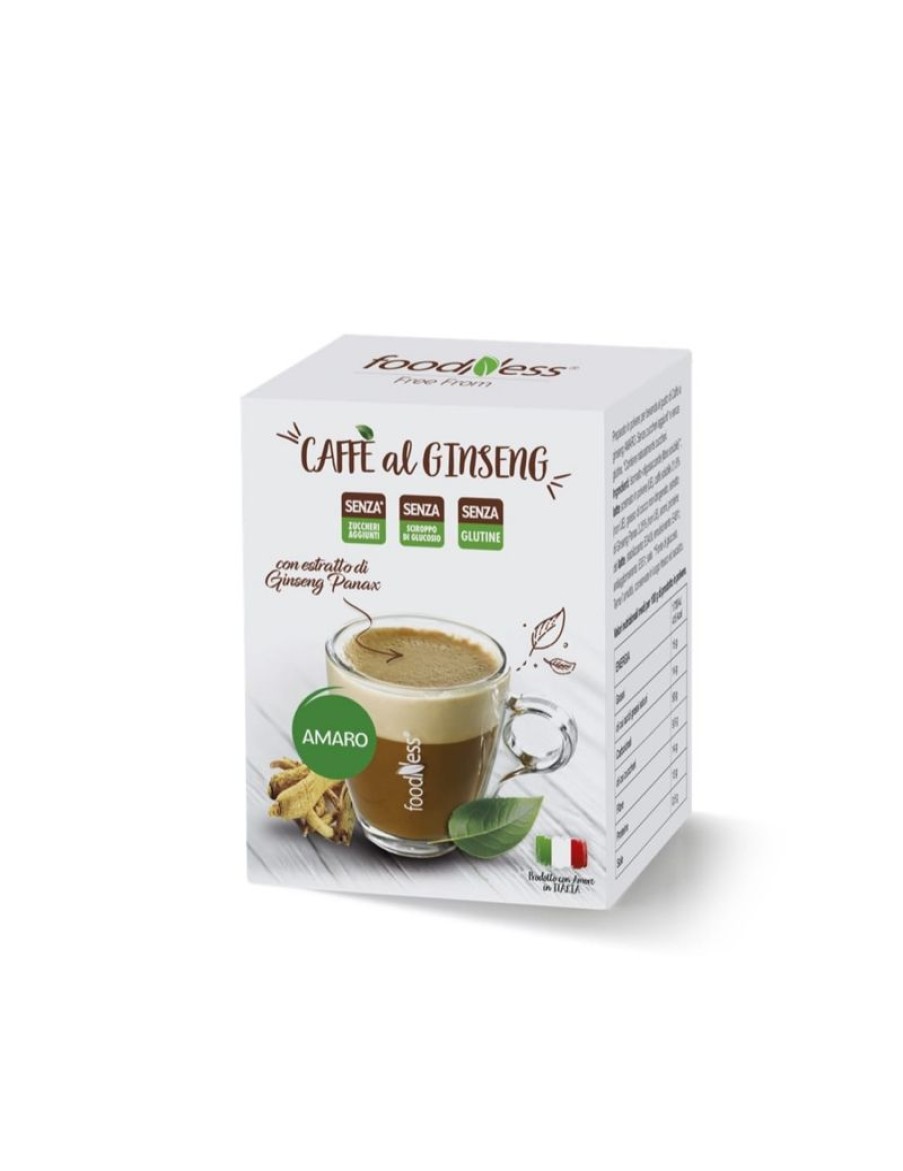 Click Cafe Caffe In Grani Macinato E Solubile | Caffe Al Ginseng Amaro Solubile Foodness Box 10 Bustine