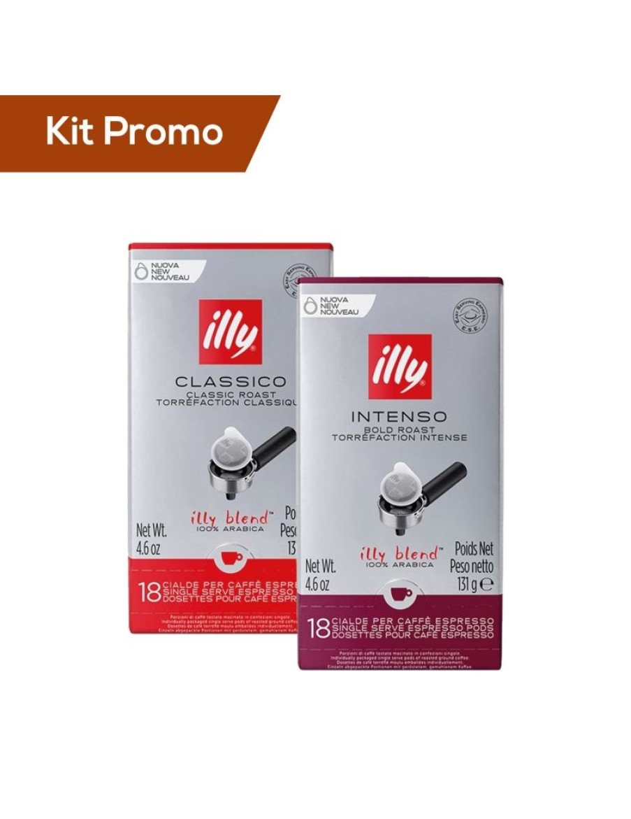 Click Cafe Illy Iperespresso | Box 36 Cialde Ese Illy Gusto Classico E Intenso