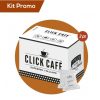 Click Cafe Capsule Compatibili Essse Caffe | Box 200 Capsule Miscela Corposo Espresso Point - Essse