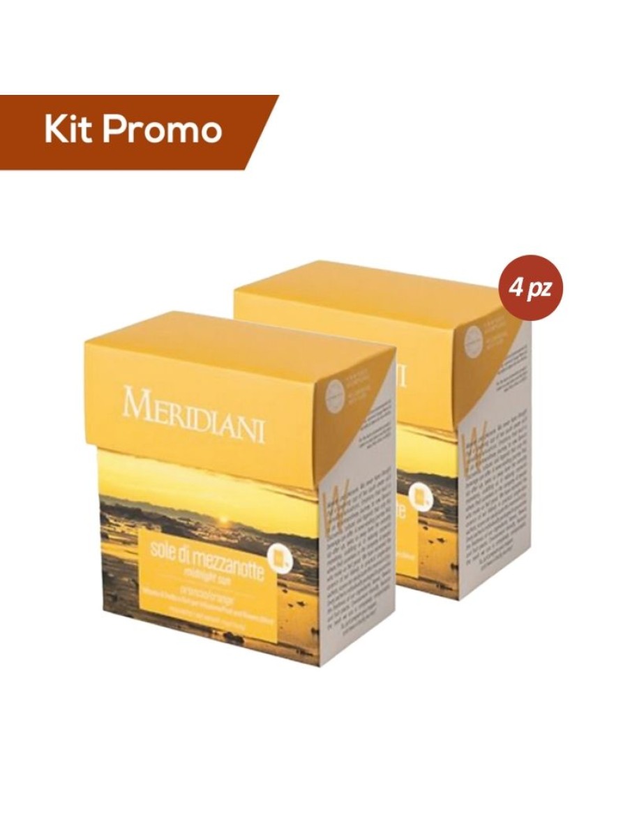 Click Cafe Te E Tisane Meridiani | Box 4 Astucci Infuso All'Arancia