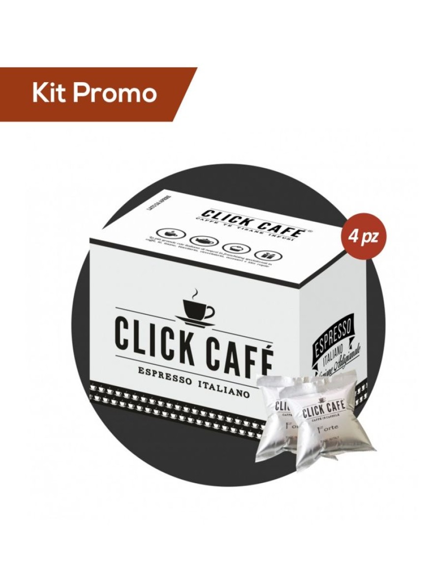 Click Cafe Capsule Compatibili Lavazza* Blue | Box 300 Capsule Miscela Forte, Compatibile Lavazza Blue