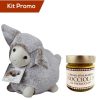 Click Cafe Cioccolato Artigianale | Kit - Peluche Con Colombina Piu Crema Spalmabile