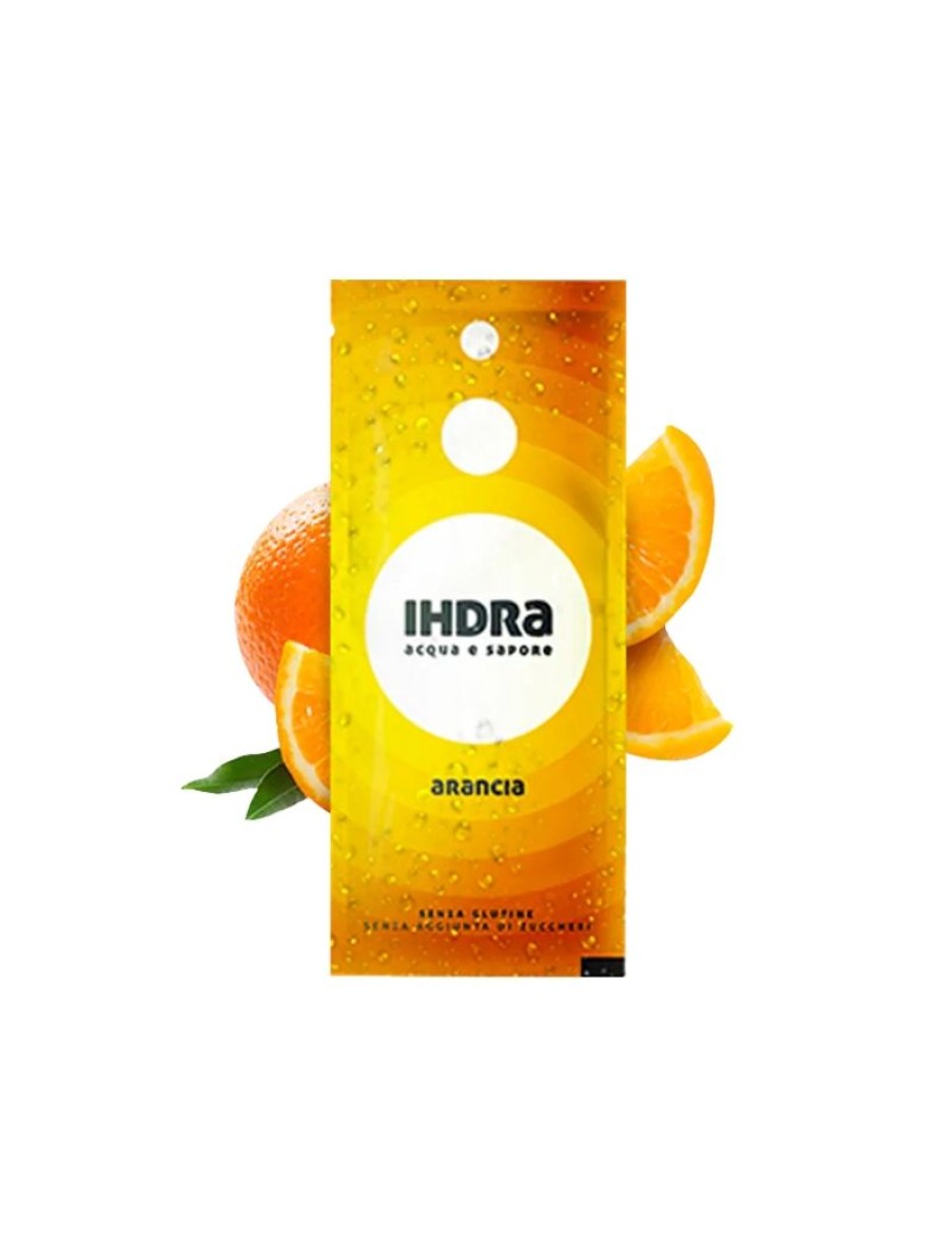 Click Cafe Bevande Energetiche | Ihdra Acqua E Sapore Gusto Arancia Box 10 Bustine Da 1.6 Gr