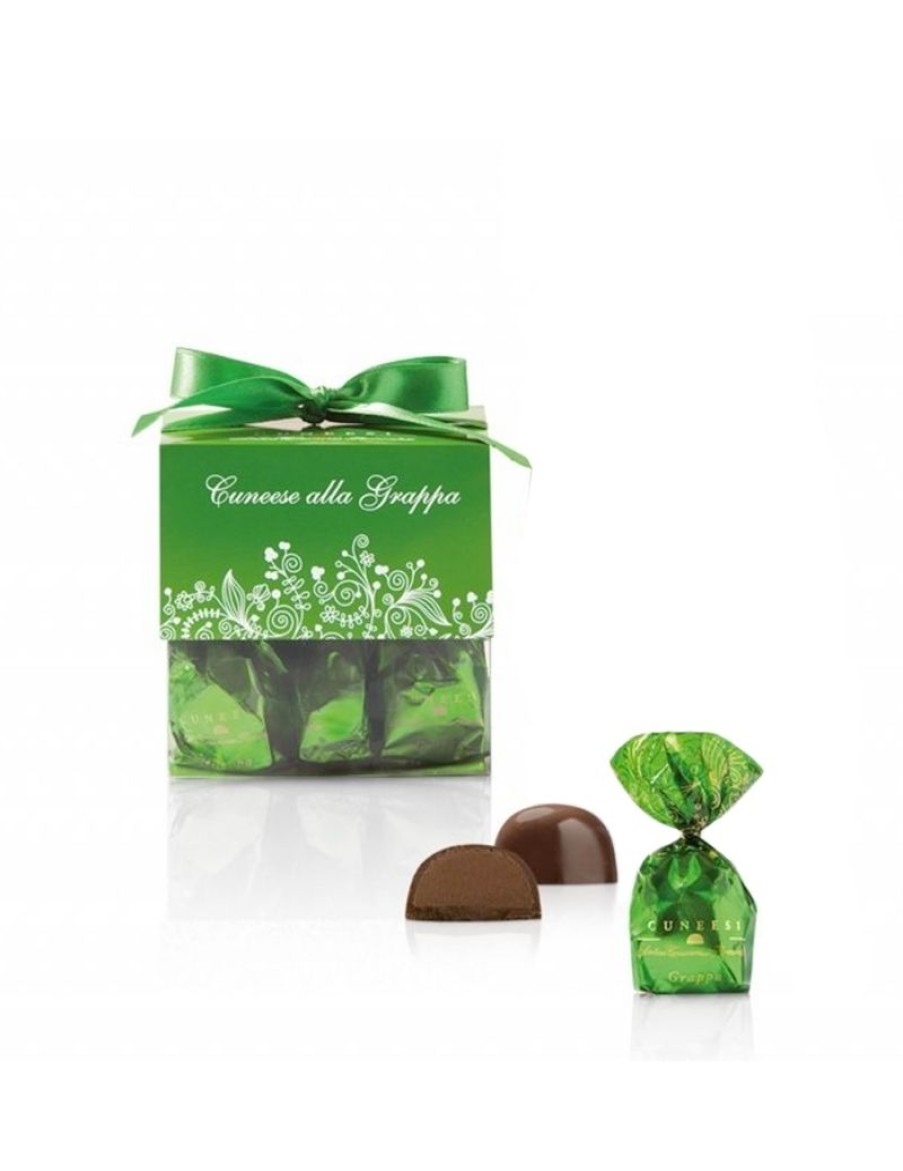 Click Cafe Cioccolato Artigianale | Cuneesi Alla Grappa In Confezione Regalo 180Gr