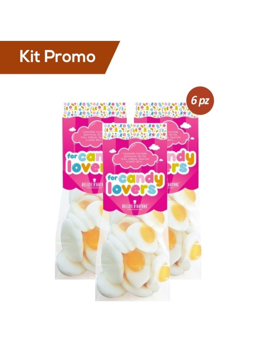 Click Cafe Caramelle Mentine E Liquirizie | Box 6 Sacchetti Di Caramelle Uova Al Tegamino, Candylovers