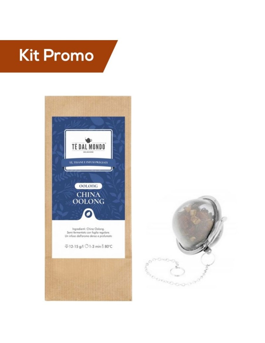 Click Cafe Te Oolong In Foglia | Box Te Oolong Aroma Nocciola Con Filtro A Palla