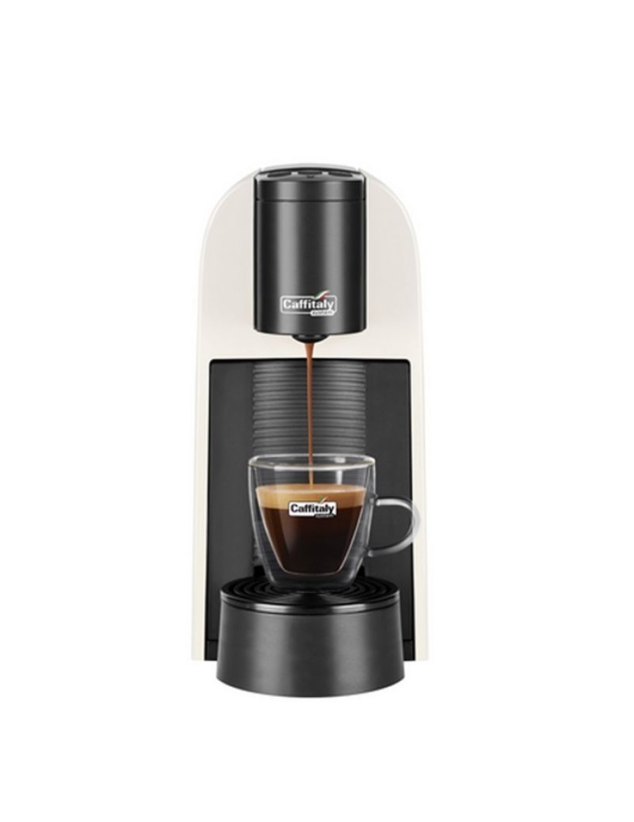 Click Cafe Macchinette Per Caffe In Capsule | Macchina Caffitaly Volta S35R.3 Bianca