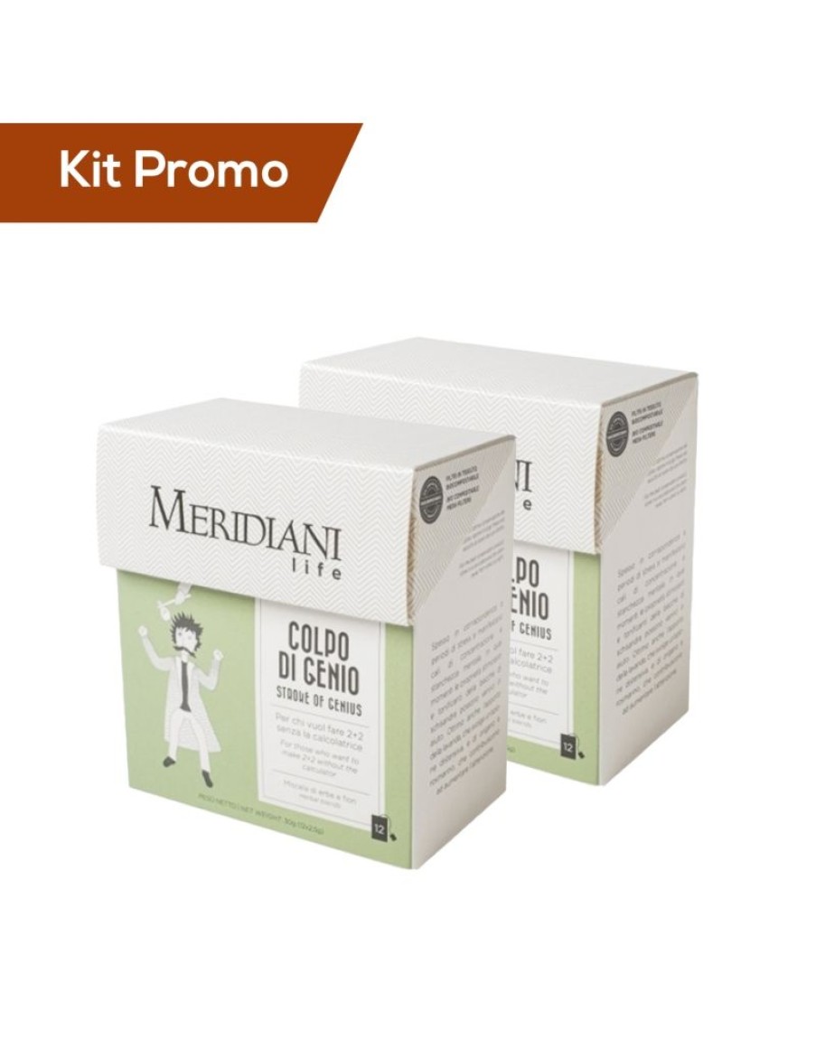 Click Cafe Te E Tisane Meridiani | Box 2 Astucci Colpo Di Genio, Meridiani